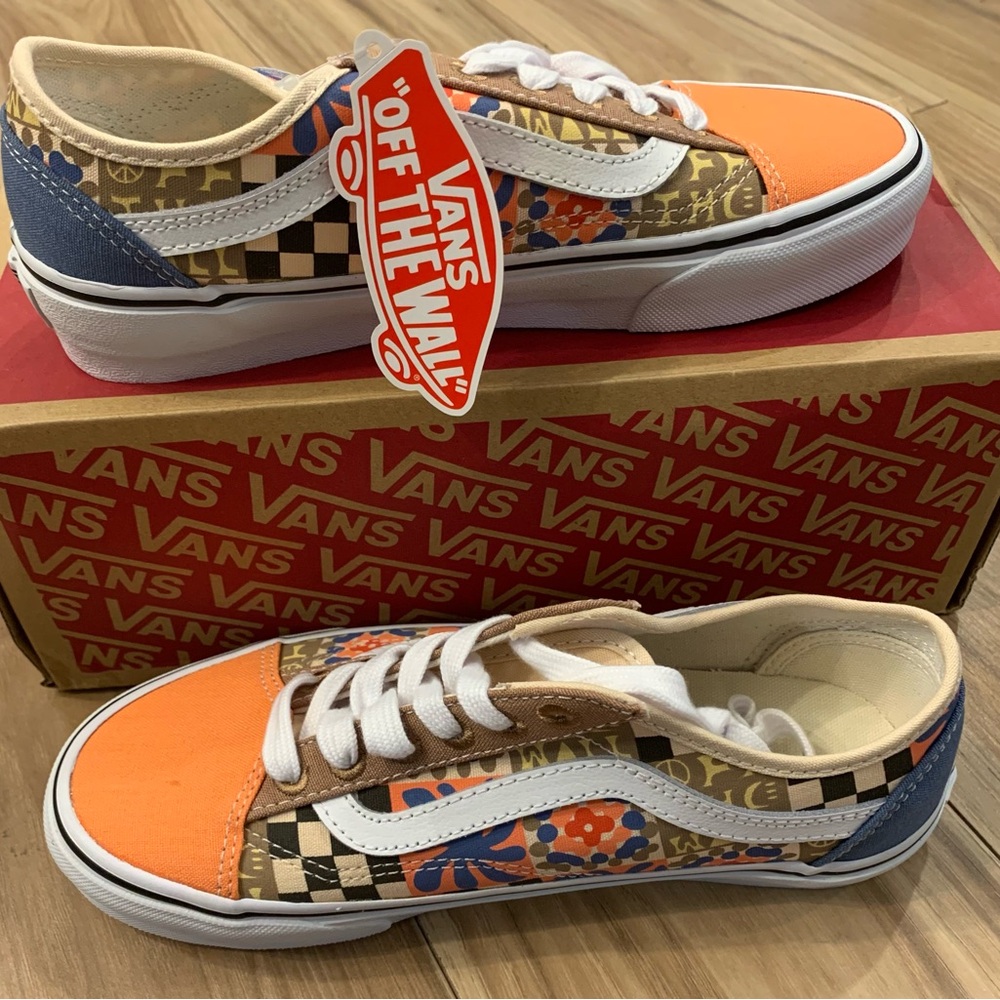 Vans Old Skool Tapered (Camp Positive) Multi/True White Men's 9.5,Women's 11M - Picture 2 of 4
